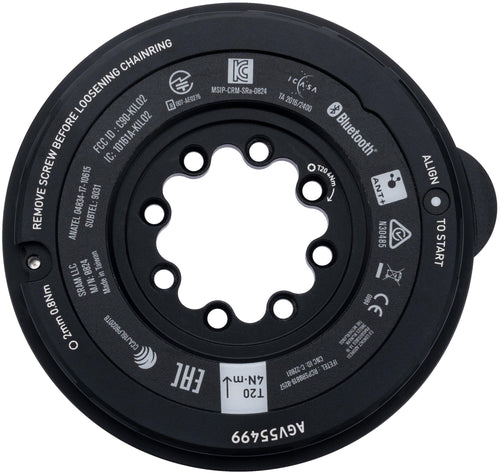 Sram crank-ster powermeter eagle axs transmissie spider pm eagle axs tr. 8 screws