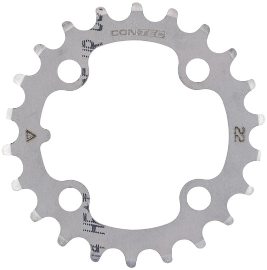 Contec kettenblatt c.drive ct chain ring c.drive 22t 64mm silver
