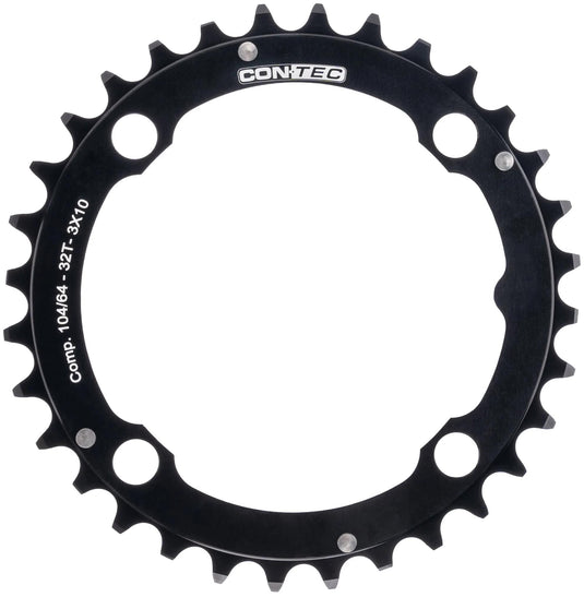 Contec kettenblatt c.drive ct chain ring c.drive 32t 104mm black