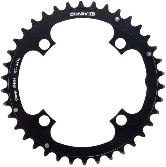 Contec kettingblad c.drive ct chain ring c.drive 38t 104mm black