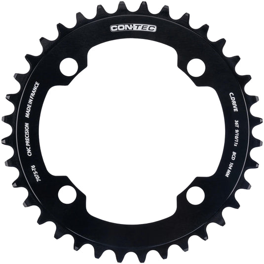 Contec kettenblatt c.drive b ct chainring c.drive b 104mm 36 z. bosch 11-sp.