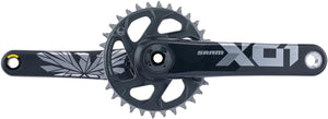 Sram kettenradgarnitur x01 eagle crankset x01 eagle 32t 175mm lunar polar