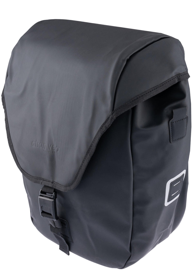 Load image into Gallery viewer, Atranvelo pakaftas commuter side single bag at.velo commuter side black
