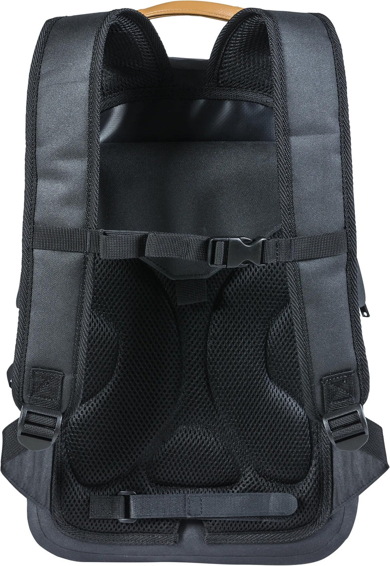 Load image into Gallery viewer, Basil Urban Dry Backpack - waterdichte fietsrugzak - grijs

