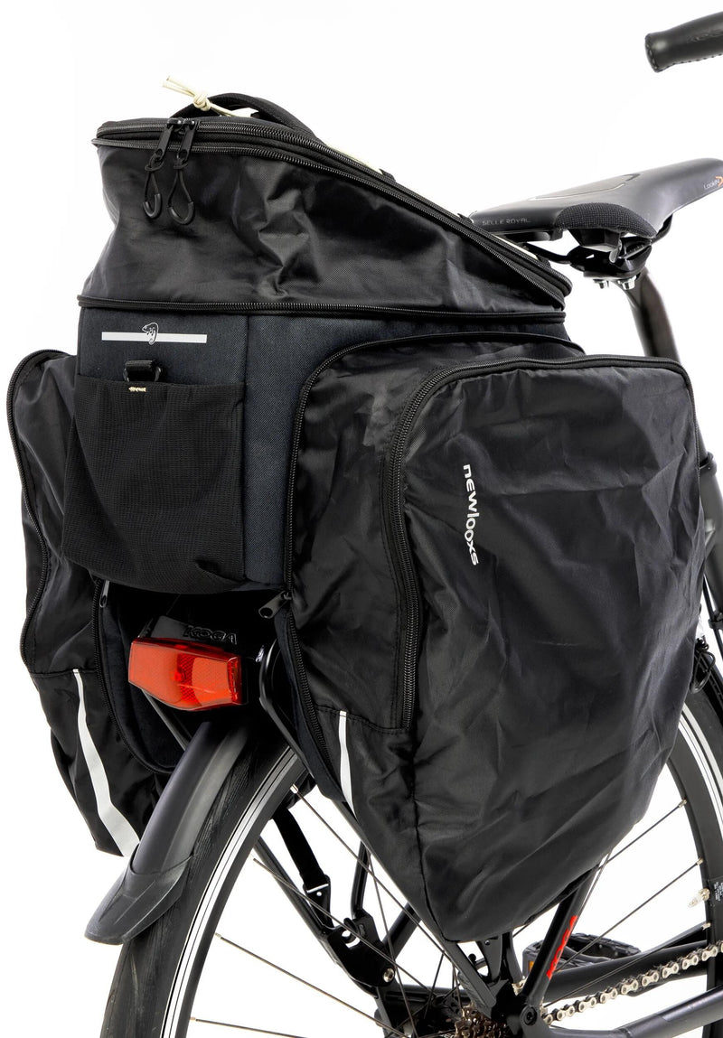 Afbeelding laden in galerijviewer, Newlooxs tas new looxs sports trunkbag | rt | zwart | 31l
