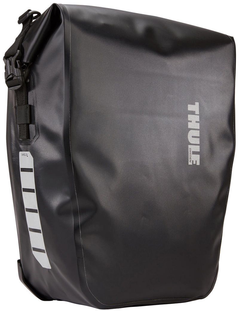 Load image into Gallery viewer, Thule pack&#39;n pedal tas shield pannier large bag shield panni er 25l black
