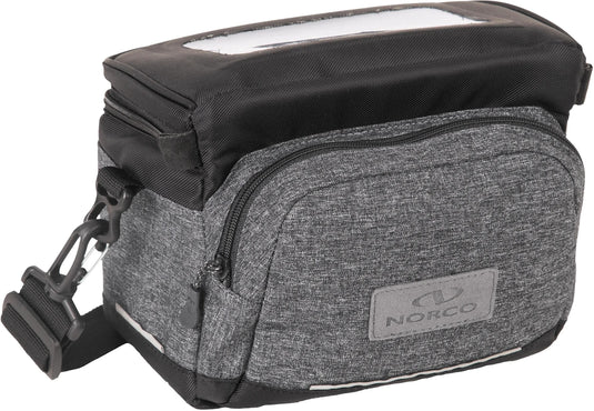 Norco lenkertasche ashby handlebar bag ashby grey black