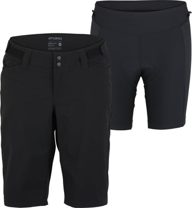 Giro arc women's shorts w liner shorts