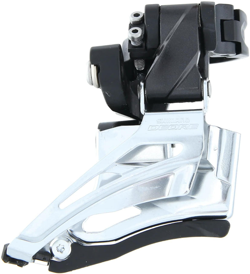 Load image into Gallery viewer, Voorderailleur Shimano Deore M6025 2X10 Zilver
