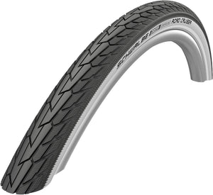 Schwalbe road cruiser - wired - green compound - k-guard - 27.5x1.40 - whitewall