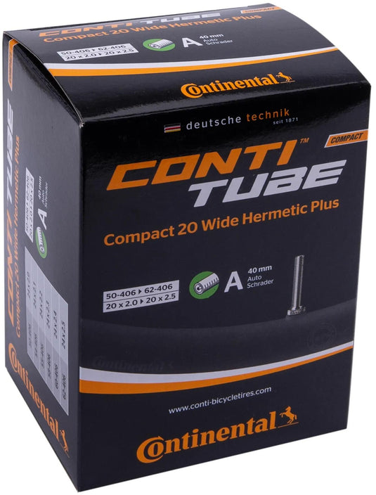 Continental schlauch compact 20 wide hermetic plus tube conti compact 20 wide her.plus av 40mm
