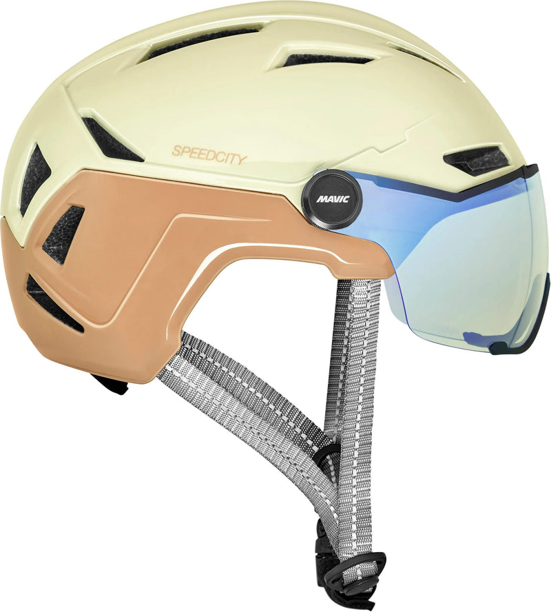 Load image into Gallery viewer, Mavic helm speedcity helmet speedcity sable brown size m
