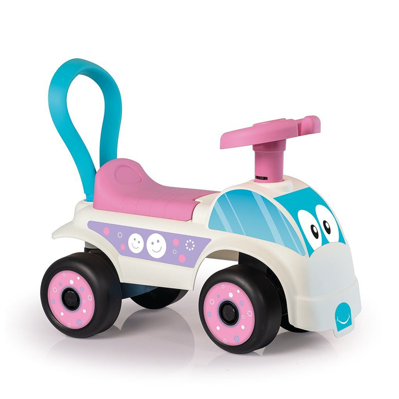 Load image into Gallery viewer, Dolu loopauto roze wit
