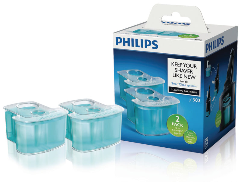 Load image into Gallery viewer, Philips jc302 50 smartclean schoonmaakcartridge 2-pack
