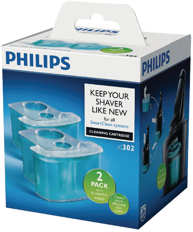 Load image into Gallery viewer, Philips jc302 50 smartclean schoonmaakcartridge 2-pack
