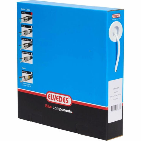 Elvedes rol rem buitenkabel 4,9mm wit 30m