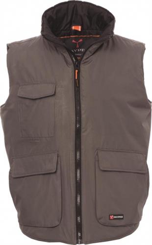 Wanted bodywarmer smoke black s