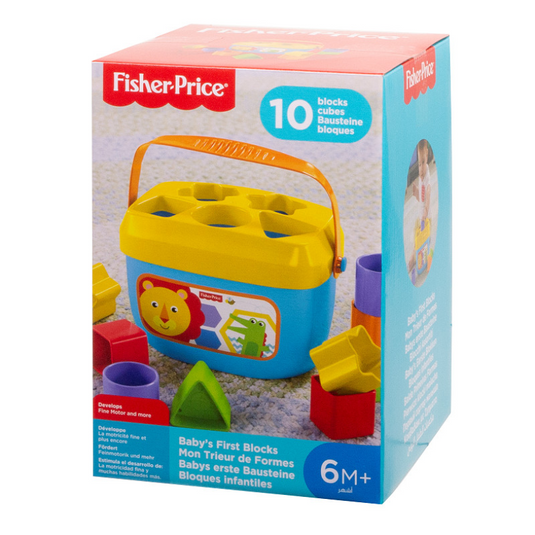 Fisher price fisher-price baby's eerste blokken - blokkendoos