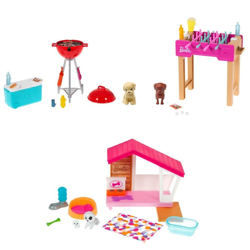 Load image into Gallery viewer, Barbie mini huisdieren speelset assorti
