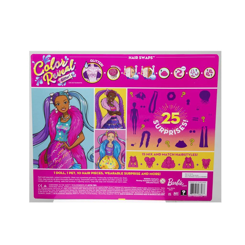 Load image into Gallery viewer, Mattel Color Reveal Pop Ultimate Reveal Hair Feature 3
