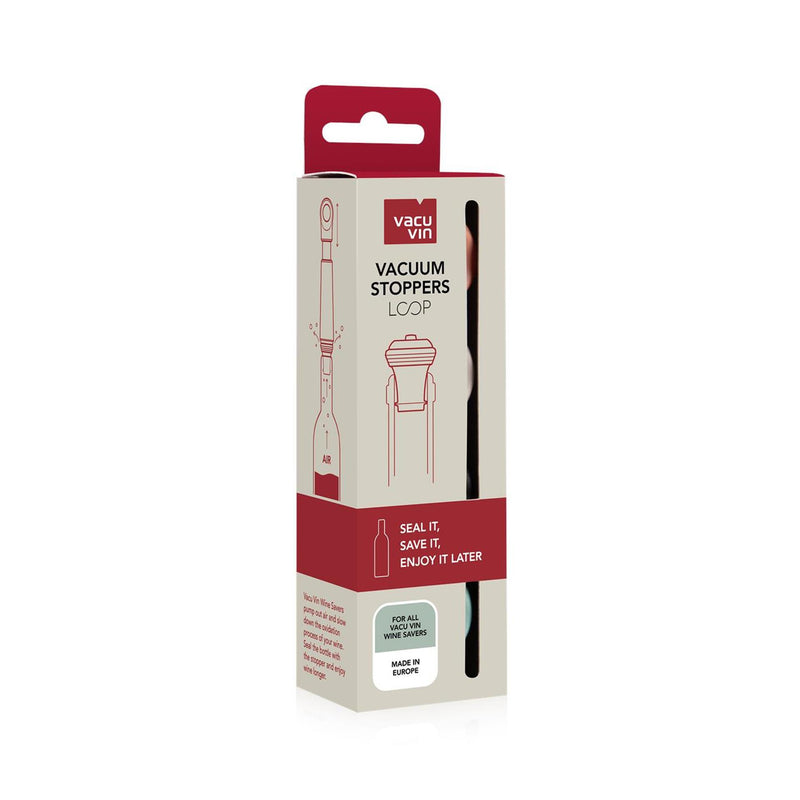 Load image into Gallery viewer, Vacuvin vacu vin wine stoppers colored loop
