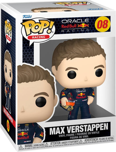 Funko pop racing: max verstappen with helmet pop #08