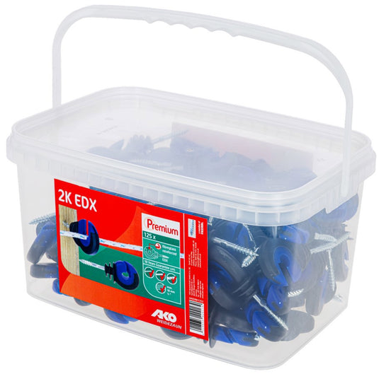 Ako producten ringisolator 2 color zwart blauw edx 125st