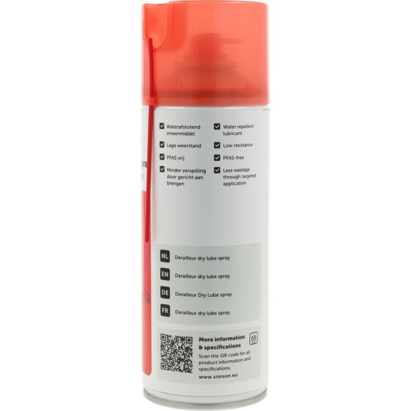 Chargez l'image dans la visionneuse de la galerie, Simson smeermiddel dry lube derailleur spray 400ml
