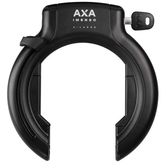 Axa ringslot imenso x large retractable - zwart