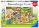 Ravensburger vrolijk boerderijleven, 2 x 24st.