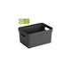 Sunware - sigma home opbergbox 13l antraciet - 35 x 24,6 x 18,3 cm