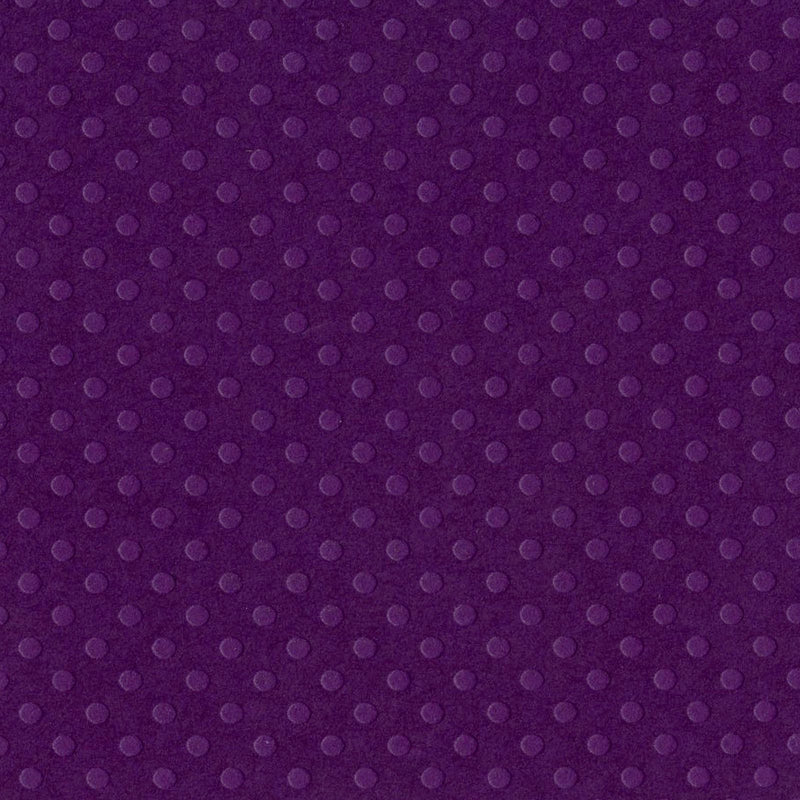 Load image into Gallery viewer, Bazzill • dot swiss 30,5x30,5cm plum pudding
