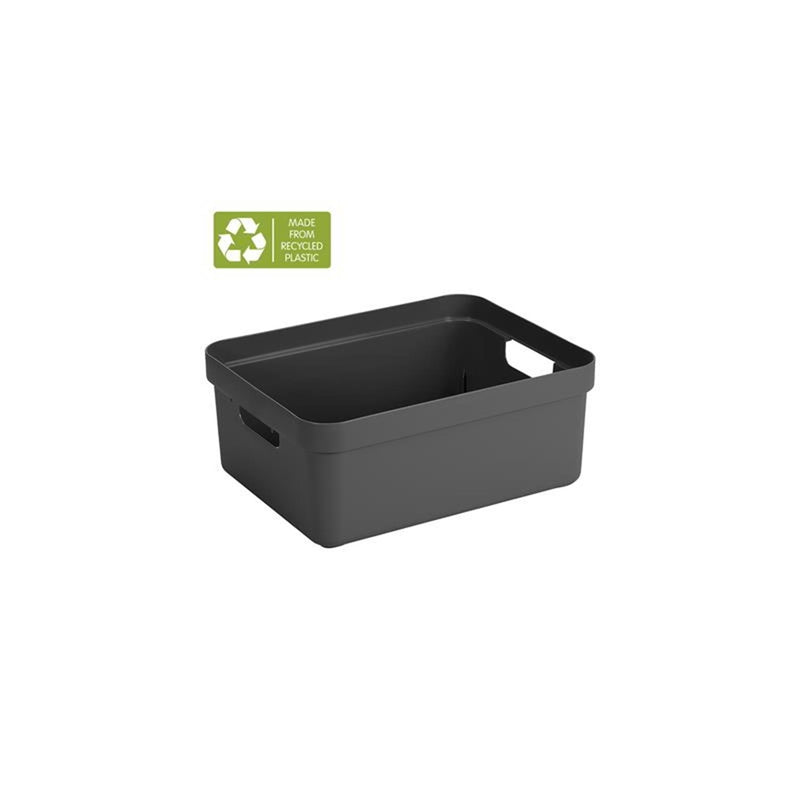 Load image into Gallery viewer, Sunware sigma home opbergbox 24l antraciet
