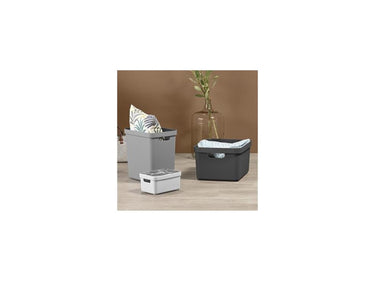 Sunware sigma home opbergbox 32l antraciet afmeting 44,4 x 34,2 x 24,2 cm
