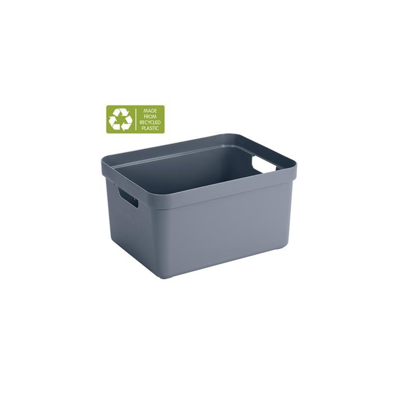 Load image into Gallery viewer, Sunware sigma home opbergbox 32l blauwgrijs
