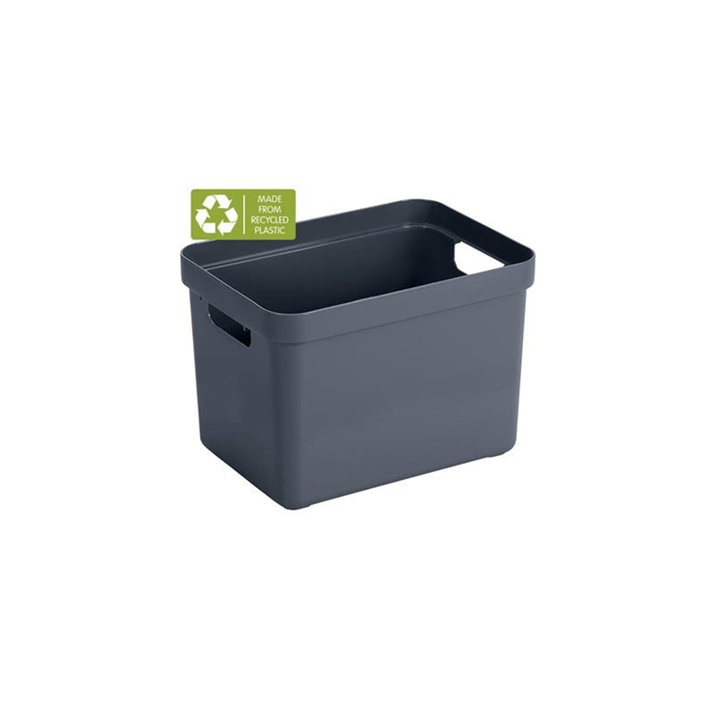 Load image into Gallery viewer, Sunware sigma home opbergbox 18l blauwgrijs
