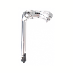 Stuurpen verstelbaar 90mm x 22.2mm- Zilver
