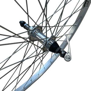 Rodi achterwiel 26 - 559x21 parallex new alu. zilver fm31 qr freewheel sp.14 rvs