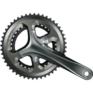 Shimano crankstel 2 x 10 speed tiagra fc-4700 - 172,5 50-34t met holle as - zwart