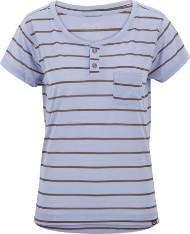 Load image into Gallery viewer, Patagonia capilene cool trail henley women's t-shirt
