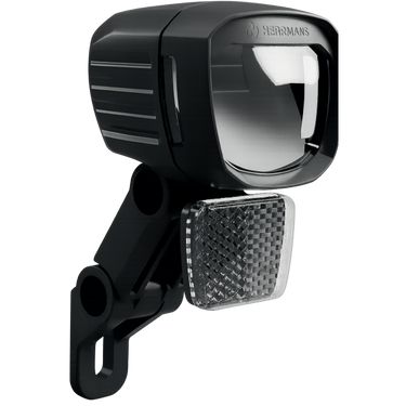 Herrmans koplamp nordic mr9 e-bike 190 lumen - zwart