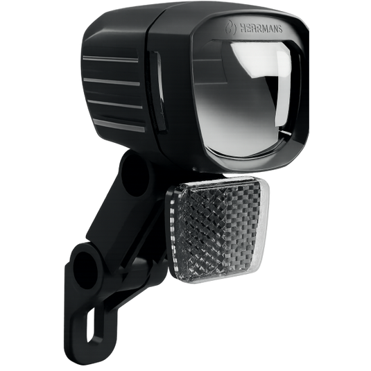 Herrmans koplamp nordic mr9 e-bike 190 lumen - zwart