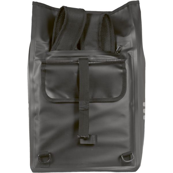 Load image into Gallery viewer, Greenlands 100% waterproof rugzak fietstas 23 liter 31 x 50 x 15 cm - zwart
