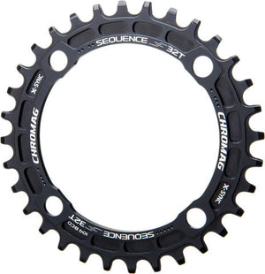 Chromag sequence sram x-sync chainring, 4-arm, 104 mm bcd