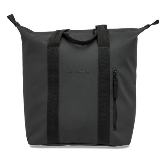 New Looxs zwarte boodschappentas 24L - polyester - zwart - haken