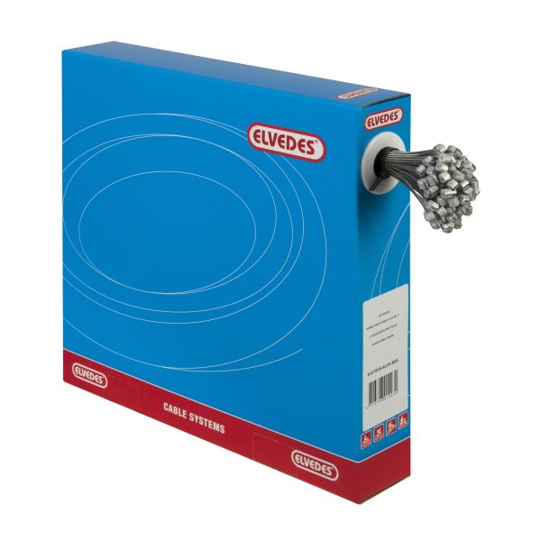 Load image into Gallery viewer, Rem binnenkabels Elvedes 2250mm RVS Slick Ø1,5mm T-nippel (100 stuks)
