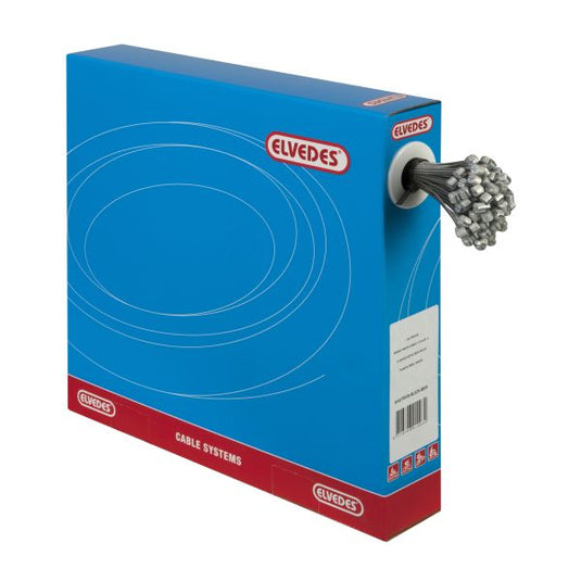 Rem binnenkabels Elvedes 2250mm RVS Slick Ø1,5mm T-nippel (100 stuks)