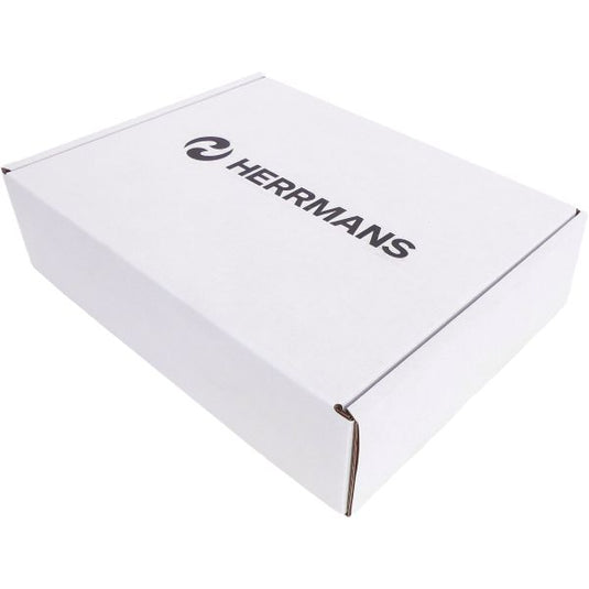 Herrmans handvat ergo 84b 120mm - zwart (werkplaatsverpakking à 30 stuks)