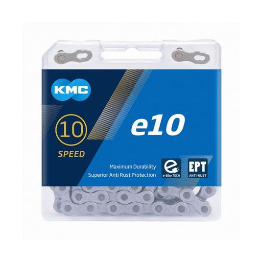KMC Ketting 10 speed e10 EPT 136 schakels zilver
