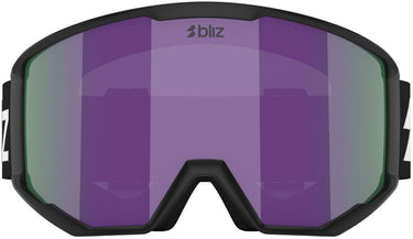Bliz spark brown w purple multi - ski goggle